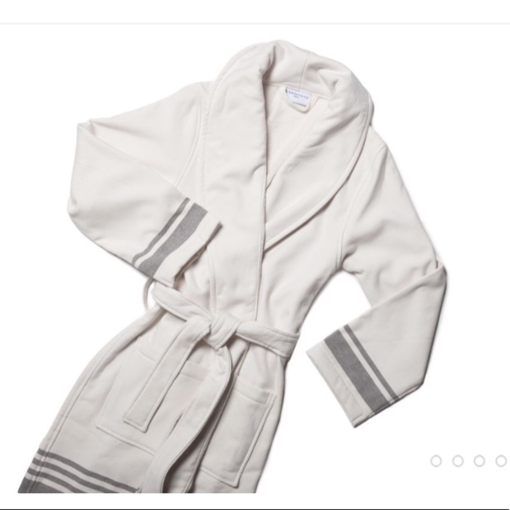 Parachute Fouta Stripe Bathrobe